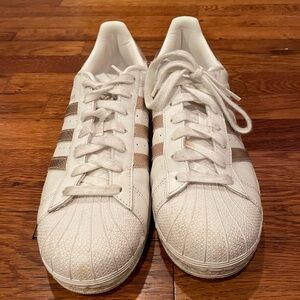 Adidas Superstar Sneakers “White Metallic”